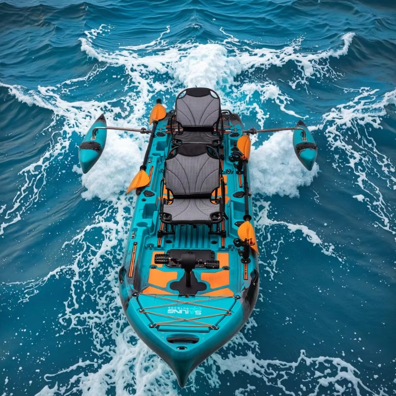 Fishing Kayak Paddle - 2 Kişilik 3 Modüler Su Geçirmez
